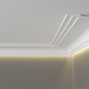 Карниз Decor Dizayn DD516 60x120х2000 мм (пог. м)