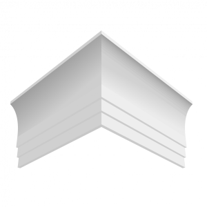 Карниз Ultrawood CR 0026 W 18х87х2440 мм (пог. м)