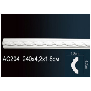 Молдинг Перфект AC204 18х42х2400