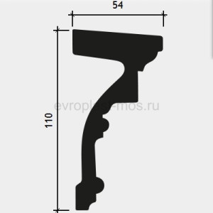 Обрамление окон подоконный элемент 4.82.302