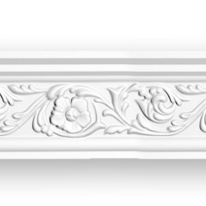 Потолочный плинтус Decomaster 95323F гибкий 57х85х2400 мм (пог. м)