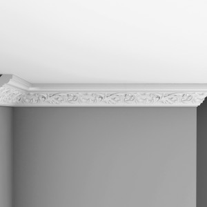 Потолочный плинтус Decomaster 95775A гибкий 70х70х2400 мм (пог. м)