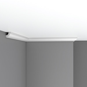 Потолочный плинтус Decomaster 96123 30х30х2400 мм (пог. м)