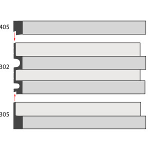 Стеновая декоративная панель Decomaster D302-88 ДМ 21х122х2900 мм (пог. м)