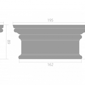 Дверной декор Ultrawood D 4100 30х89х195мм