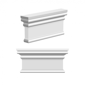 Дверной декор Ultrawood D 4100 30х89х195мм