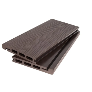 Доска для обрамления террас Polivan Denpasar Тёмно-коричневый 20х140х4000 мм