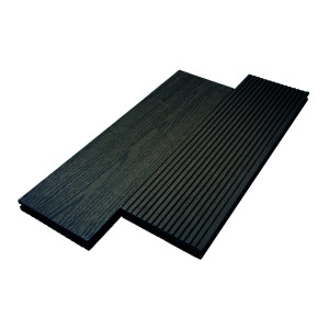 Доска террасная из ДПК Deckdesign Select Graphite 22х146х4000 мм