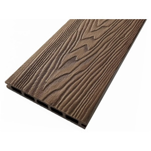 Доска террасная из ДПК Deckdesign Universal 3D Венге 18х150х3000 мм