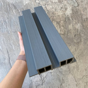 Фасадная доска Woodvex Lines Light gray 40х169х4000 мм