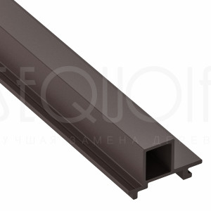 Фасадная панель Sequoia Brown 81х130х4000 мм