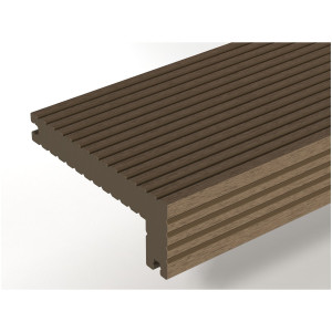 Финишная доска ДПК Woodvex Expert Antique в цвет доски 25х135х3000 мм