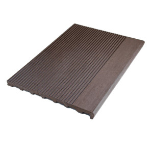 Профиль ступеней из ДПК EcoDecking Tehno Шоколад 22х345х4000 мм