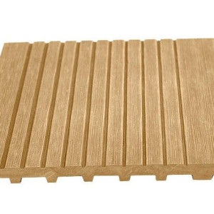 Ступень из ДПК Экодэк Брайт 3D Дуб 23х320x3000 мм