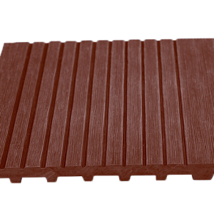 Ступень из ДПК Экодэк Брайт 3D Каштан 23х320x3000 мм