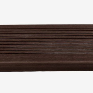 Ступень из ДПК Экодэк Брайт 3D Шоколад 23х320x3000 мм