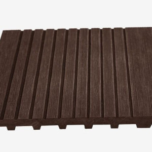 Ступень из ДПК Экодэк Брайт 3D Шоколад 23х320x3000 мм