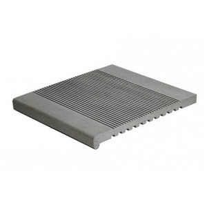 Ступень из ДПК Экодэк Спирит Шале Серый 22х320x3000 мм