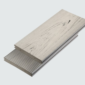 Террасная доска Bruggan Multicolor Smoke White 2200х160х19 мм