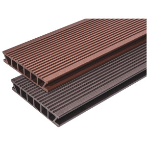 Террасная доска ДПК Deckron 28х153х4000 мм Коричневый