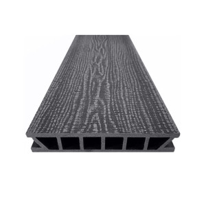 Террасная доска ДПК Deckron WoodLike 28х153х4000 мм Антрацит