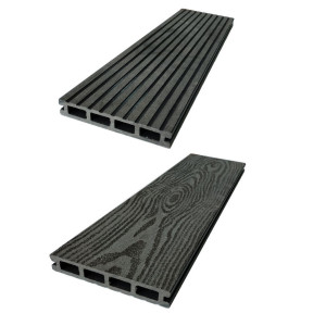 Террасная доска ДПК EcoDecking Komfort 3D Венге 23х143х4000 мм