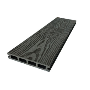 Террасная доска ДПК EcoDecking Komfort 3D Венге 23х143х4000 мм