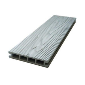 Террасная доска ДПК EcoDecking Titan 3D Жемчуг 25х140х3000 мм