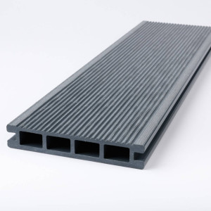 Террасная доска ДПК EcoDecking Titan Серый 25х140х3000 мм