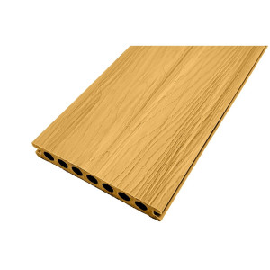 Террасная доска ДПК Nautic Prime Co Extrusion 22х148х4000 мм Янтарь