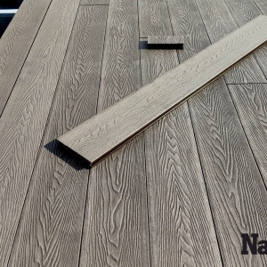 Террасная доска ДПК Nautic Prime Esthetic Wood 24х150х4000 мм Коричневая