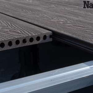 Террасная доска ДПК Nautic Prime Esthetic Wood 24х150х4000 мм Венге