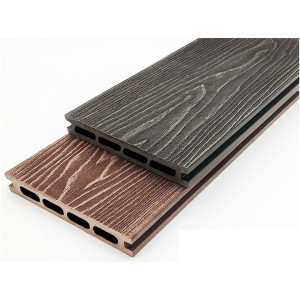 Террасная доска ДПК Nautic Prime Light Esthetic Wood 22х145х4000 мм Венге