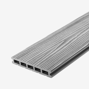 Террасная доска ДПК Unodeck Mogano Серый 24х165х4000 мм