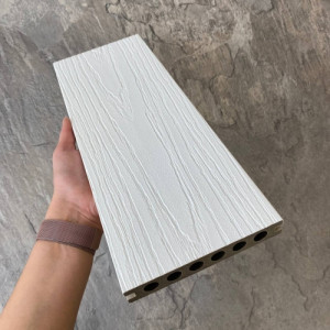 Террасная доска ДПК Woodvex Select Co-Extrusion White / Ivory 22х142х4000 мм
