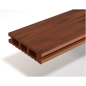 Террасная доска ДПК Woodvex Select Colorite Slim Палисандр 22х100х4000 мм