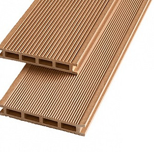 Террасная доска Экодэк Брайт. Вельвет. Кантри Пшеничный 22х140х6000 мм