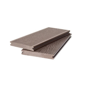 Террасная доска Polivan Denpasar Massiv Светло-коричневый 20х140х2900 мм