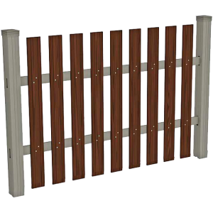 Вертикальный штакетник полисад HILST 1300х2000 мм