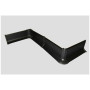 Алюминиевый плинтус самоклеющийся Effector Q63.005 Чёрный 16.8х40х2700 мм (пог. м)