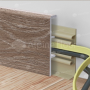 Плинтус Alpine Floor by Rico Concept 80 Дуб Каньон Кремовый (пог. м)