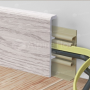 Плинтус Alpine Floor by Rico Concept 80 Ясень Арктик (пог. м)