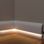 Плинтус Decor Dizayn под подсветку DD700 18х100х2000 мм (пог. м)