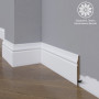 Плинтус Madest Decor 04-083-10 Белый 10х83 мм (пог. м)