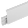 Плинтус пластиковый Wimar Quadro Белый матовый 22х100 мм (пог. м)