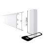Плинтус Arbiton Vega из дюрополимера P1010 20х100х2400 мм (пог. м)