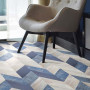 Пробковые полы Corkstyle Chevron Blue Glue