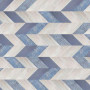 Пробковые полы Corkstyle Chevron Blue Lock
