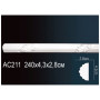 Молдинг Перфект AC211F гибкий 28х43х2400