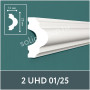 Молдинг Solid 2 UHD 01/25 14х25х2000 мм (пог. м)